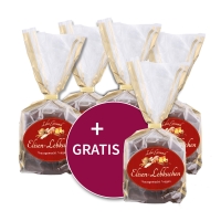 5 für 4 = 1 gratis: Elisen-Lebkuchen